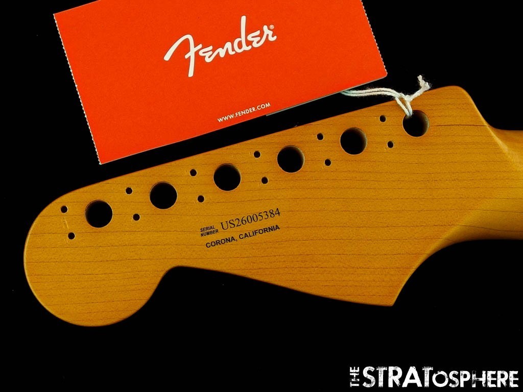 Fender American Ultra II Stratocaster Strat NECK ''D'' USA, Ebony!