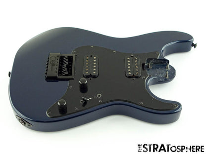 Charvel Pro Mod Plus So-Cal HH EVTN LOADED BODY Evertune Duncan Midnight Blue