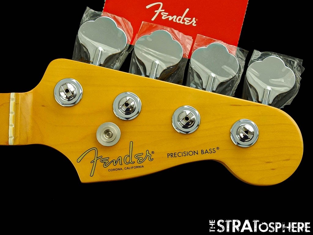 Fender American Professional II Precision P BASS NECK + TUNERS, '63 ''C'' MN Maple