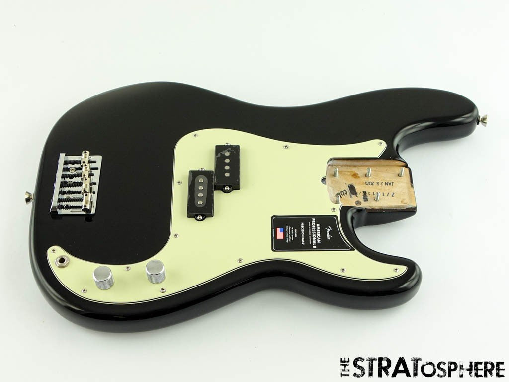 Fender American Professional II Precision P Bass LOADED BODY, Black
