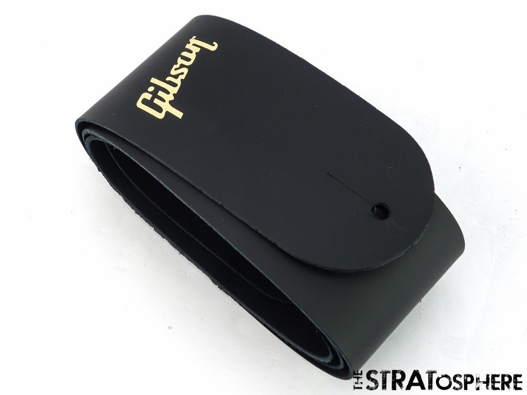 Gibson Black Leather GUITAR STRAP