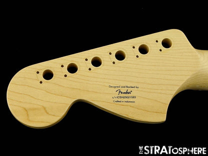 Fender Squier Sonic Mustang HH Series Guitar, NECK Guitar Parts, MN Maple.