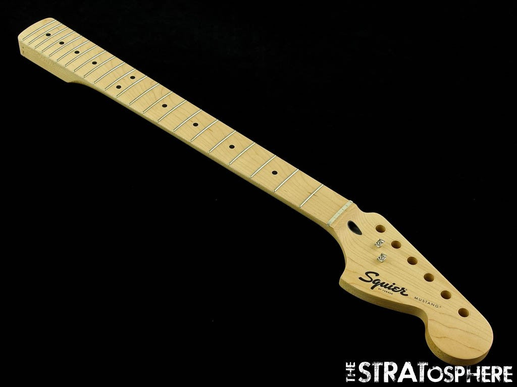 Fender Squier Sonic Mustang HH Series Guitar, NECK Guitar Parts, MN Maple.