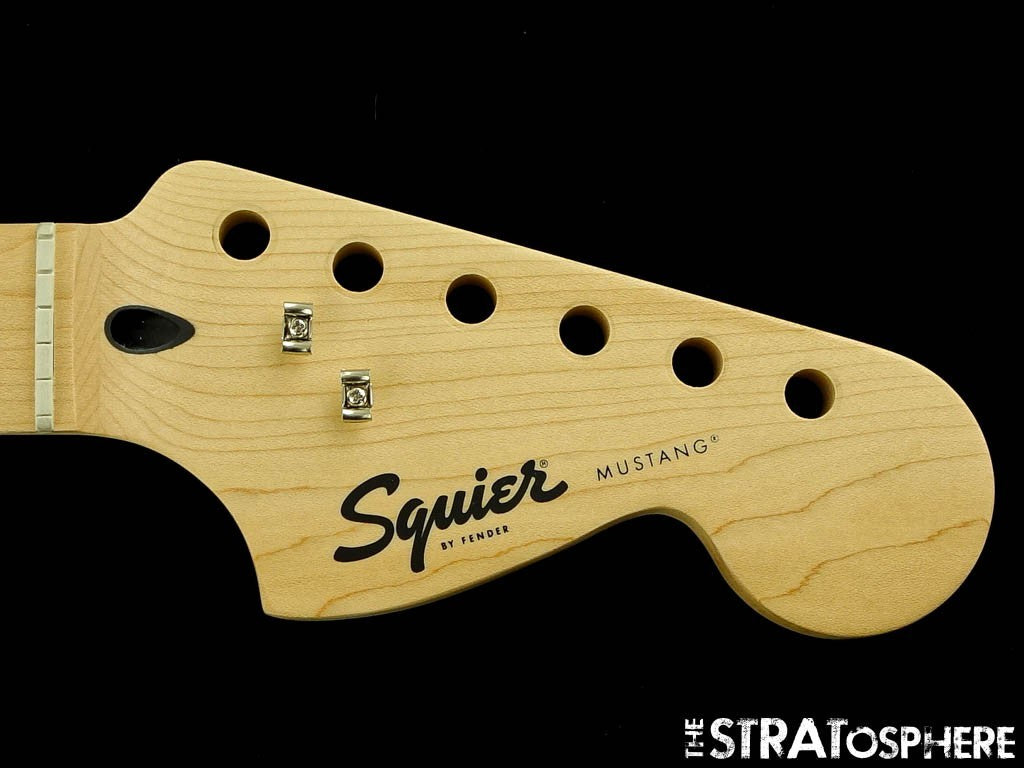 Fender Squier Sonic Mustang HH Series Guitar, NECK Guitar Parts, MN Maple.
