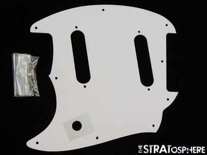 Fender Squier Sonic Mustang Series PICKGUARD, Guitar Parts White