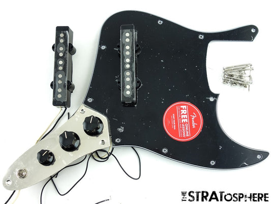 Fender Squier Classic Vibe 70s Jazz Bass V 5 String, LOADED PICKGUARD, Black