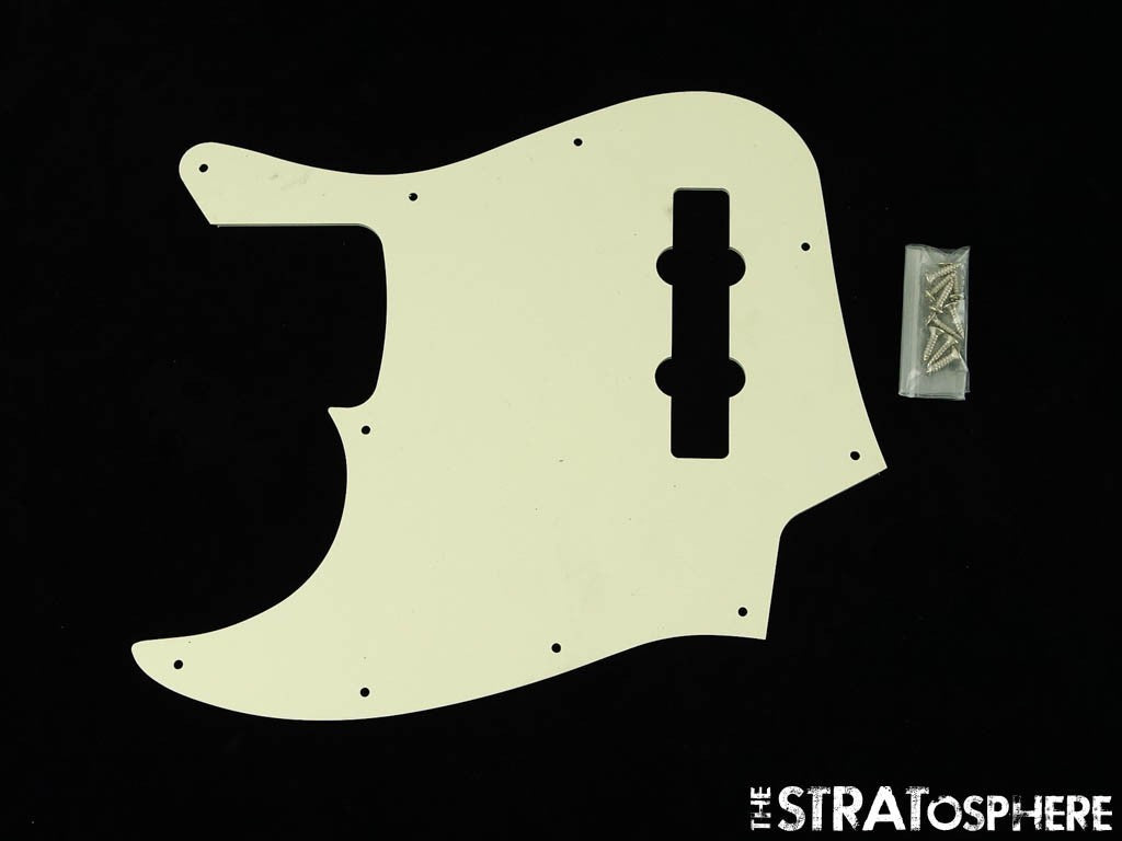 Fender Squier 70s Classic Vibe J Jazz Bass PARCHMENT PICKGUARD Bass Parts