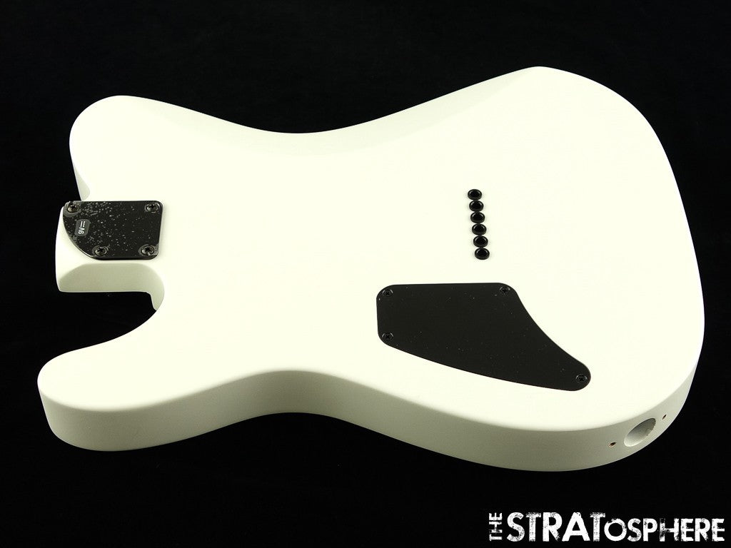 Fender Jim Root Telecaster Tele BODY &HARDWARE Flat White Mahogany Nitro $10 OFF