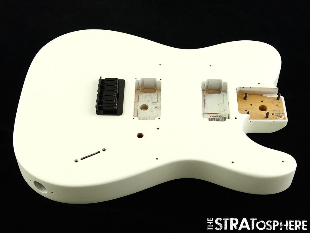 Fender Jim Root Telecaster Tele BODY &HARDWARE Flat White Mahogany Nitro $10 OFF