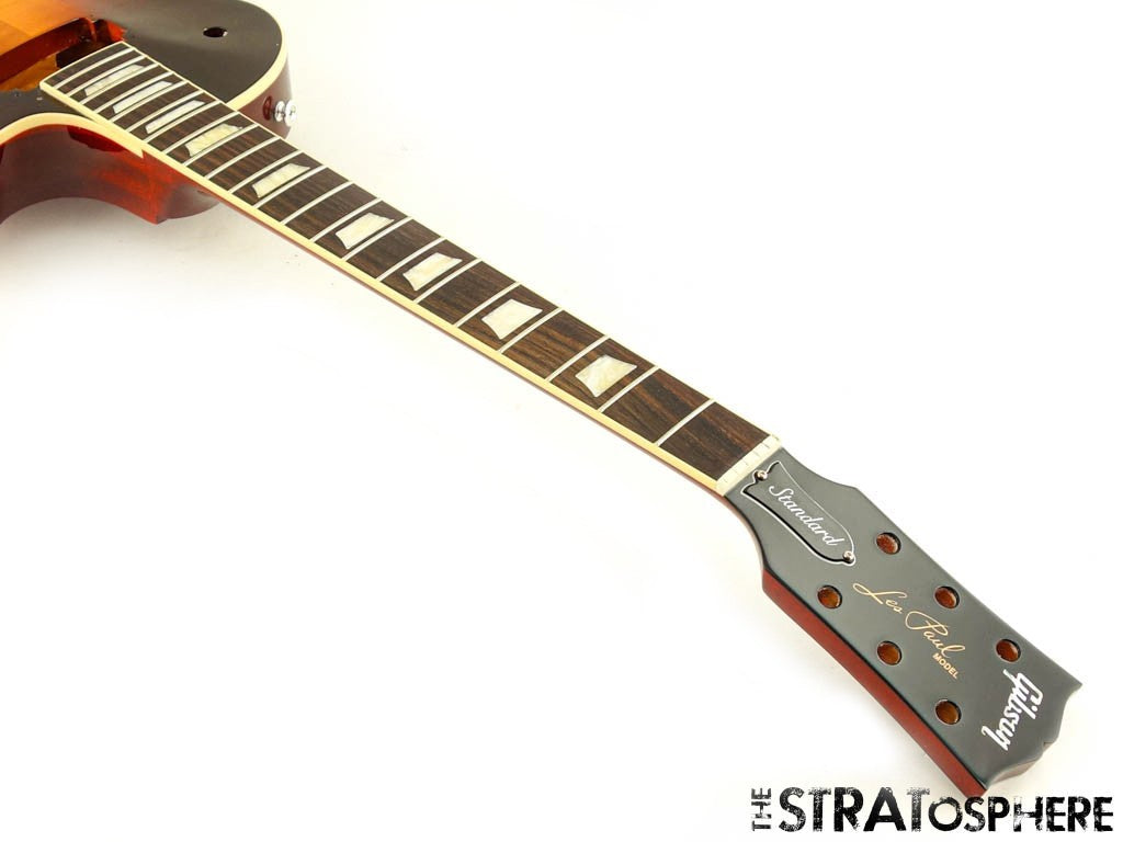 USED Gibson Les Paul Standard 60s BODY + NECK Figured Top Bourbon Burst $50 OFF