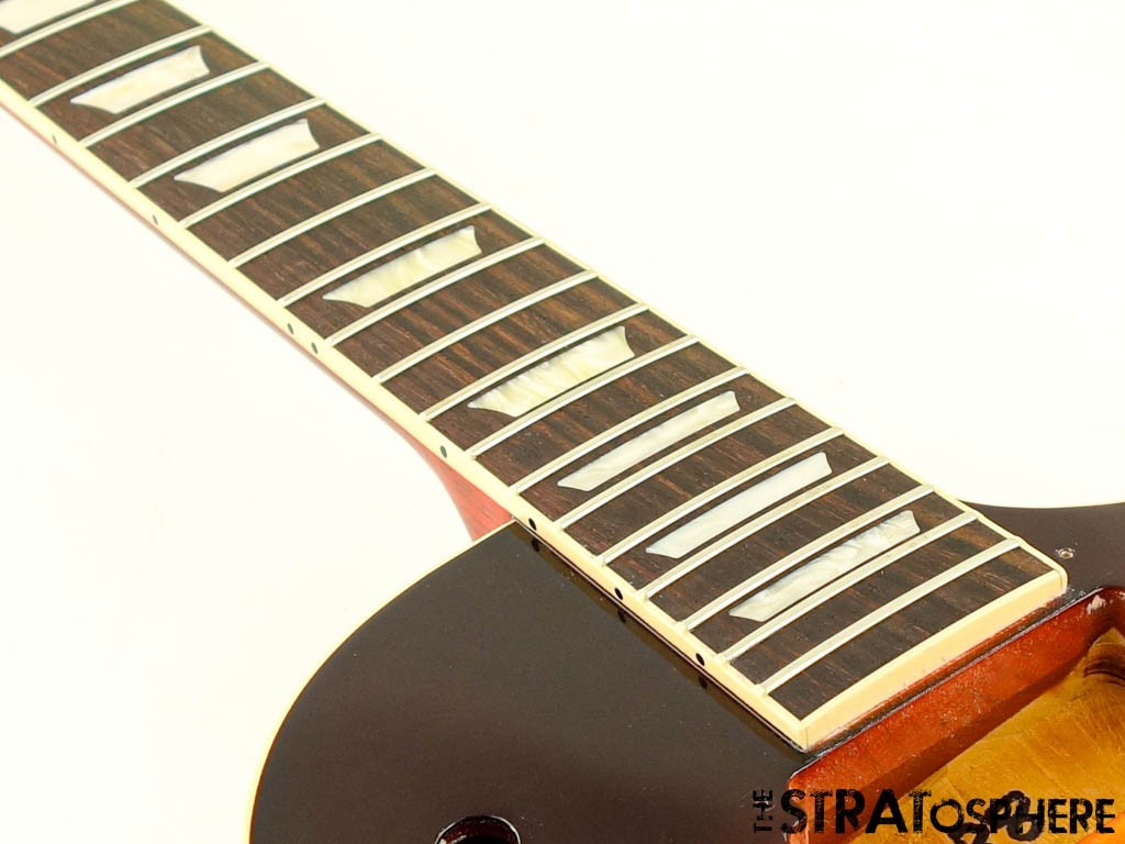 USED Gibson Les Paul Standard 60s BODY + NECK Figured Top Bourbon Burst $50 OFF