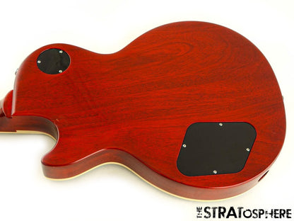 USED Gibson Les Paul Standard 60s BODY + NECK Figured Top Bourbon Burst $50 OFF