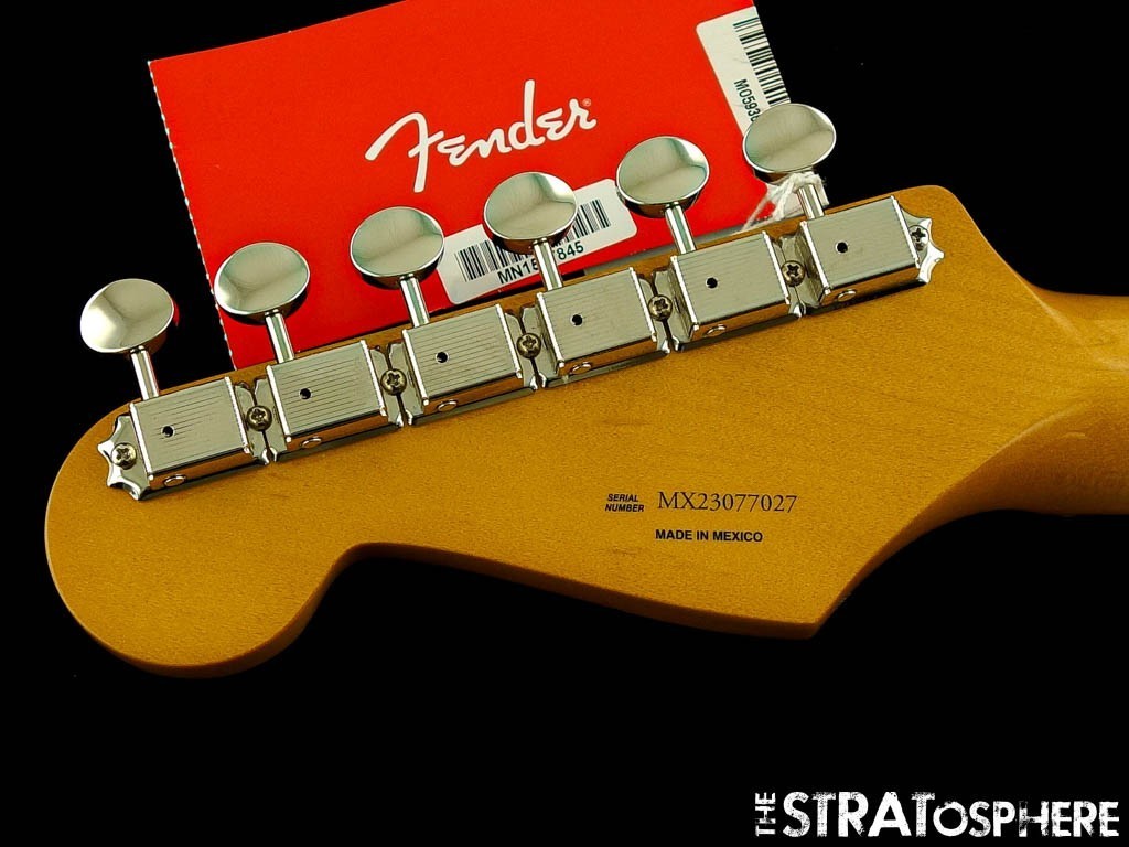Fender Vintera II 50s RI Strat NECK & TUNERS, 1950s Maple Soft ''V'' $30 OFF