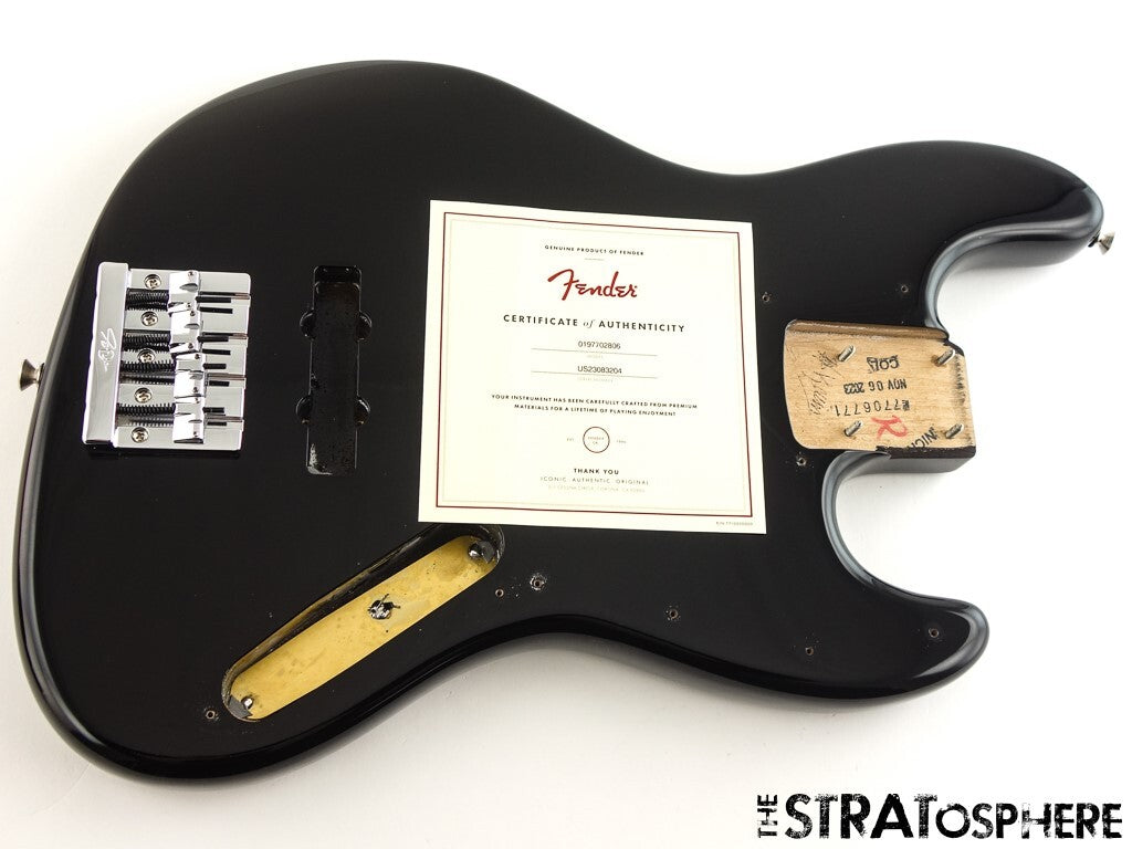 Fender USA Geddy Lee Jazz Bass BODY & HARDWARE Badass Bass Black