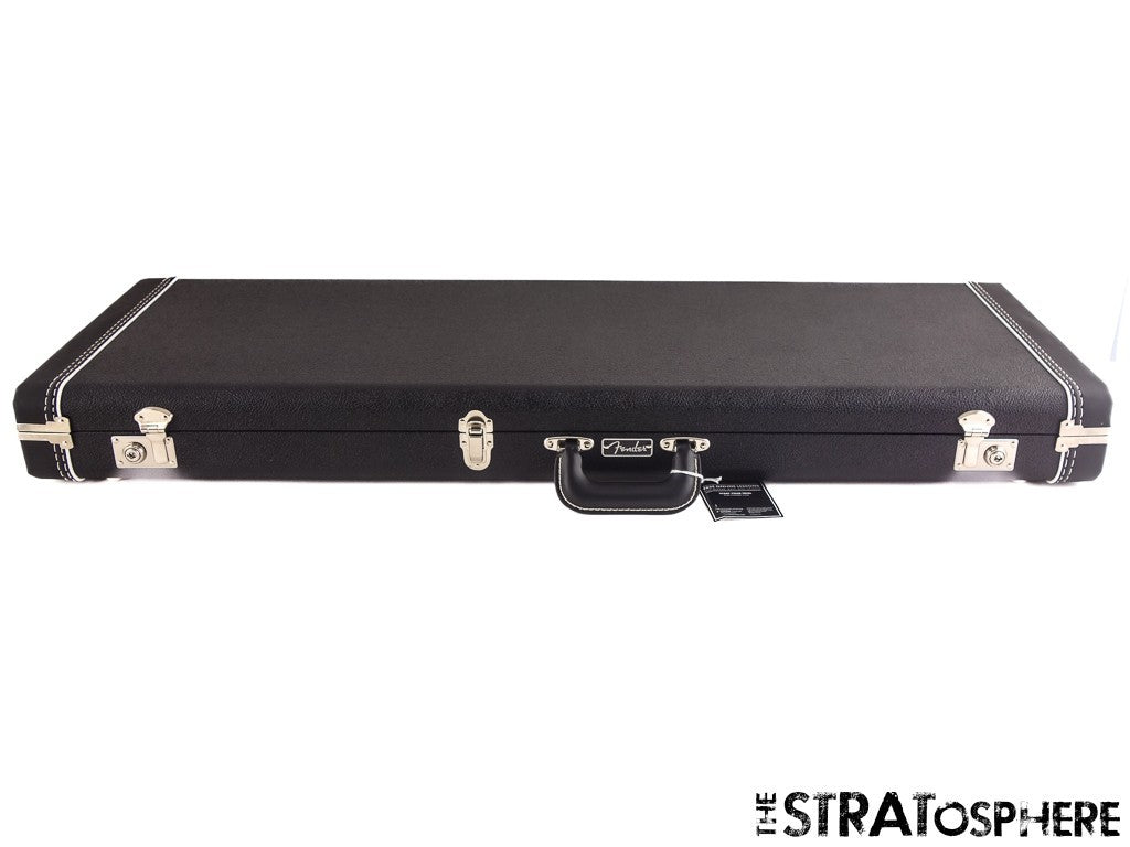 USED Fender CUSTOM SHOP Custom Deluxe Strat Black G&G HARDSHELL CASE $100 OFF