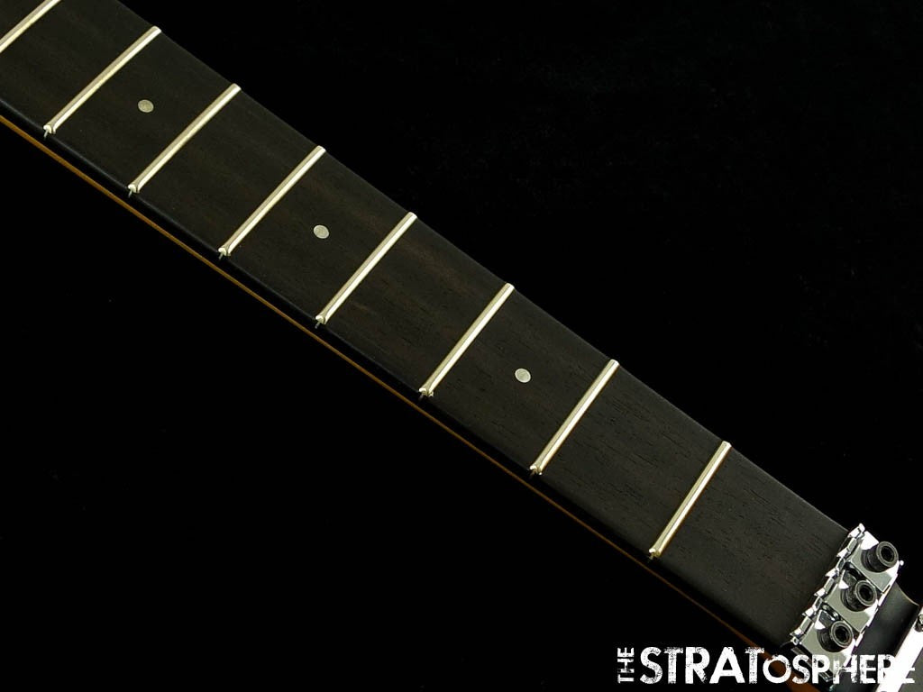 Eddie Van Halen EVH Wolfgang Special Aged Striped NECK & TUNERS Ebony Relic