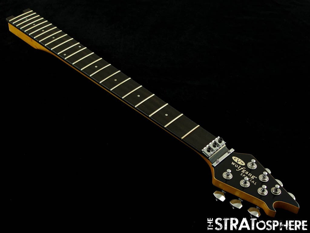 Eddie Van Halen EVH Wolfgang Special Aged Striped NECK & TUNERS Ebony Relic