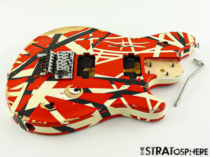 EVH Van Halen Wolfgang Special Aged Striped BODY & HARDWARE HH Floyd RBW Relic