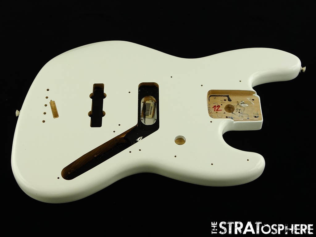 Fender Player II Jazz J BASS BODY, Guitar Alder, Modern Polar White