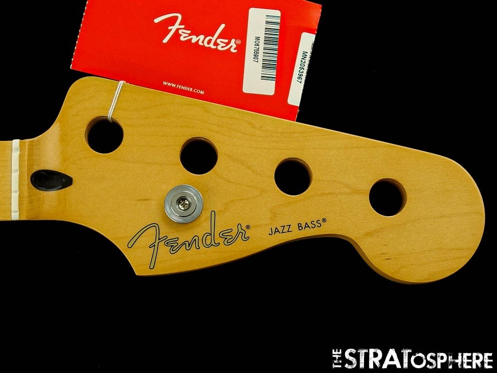 Fender Player II Jazz J BASS NECK Bass Guitar 9.5'' ''C'' Rolled Edges Maple