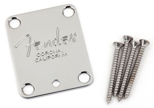 USA, Fender CLAPTON Strat, NECK PLATE, Guitar Stratocaster American Corona, CA.
