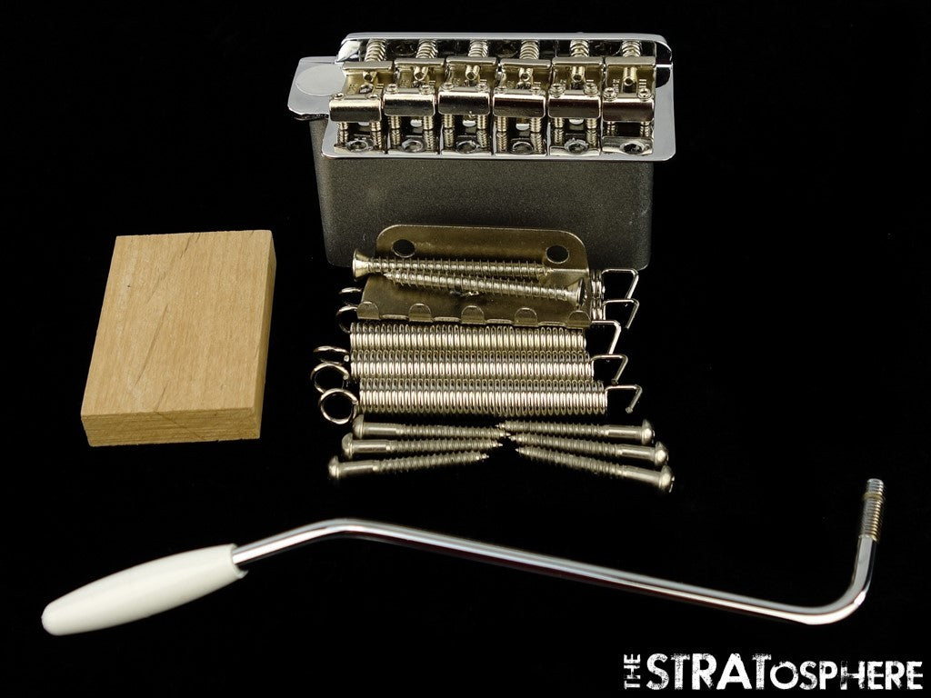 Fender ERIC CLAPTON Stratocaster Strat TREMOLO + WHAMMY BAR Vint. Chrome, U.S.A.