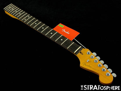 Fender American Ultra II Stratocast Strat, NECK + LOCKING TUNERS, Ebony