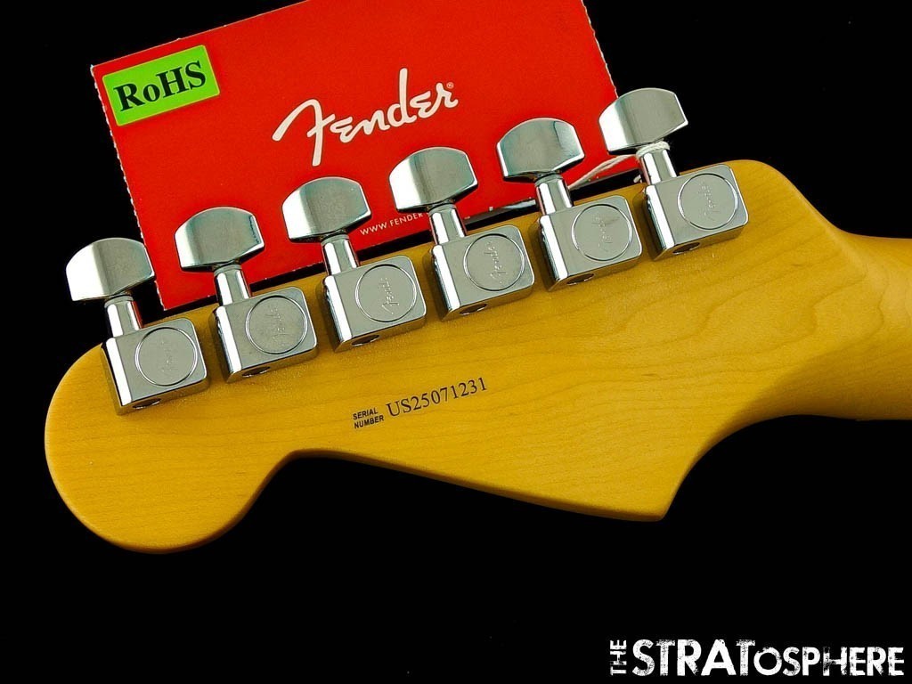 Fender American Professional Pro II Strat, NECK & TUNERS, Rolled Edges USA MAPLE