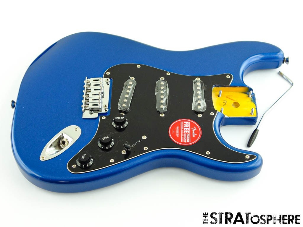 Fender Squier Affinity Stratocaster Strat LOADED BODY, Guitar Lake Placid Blue