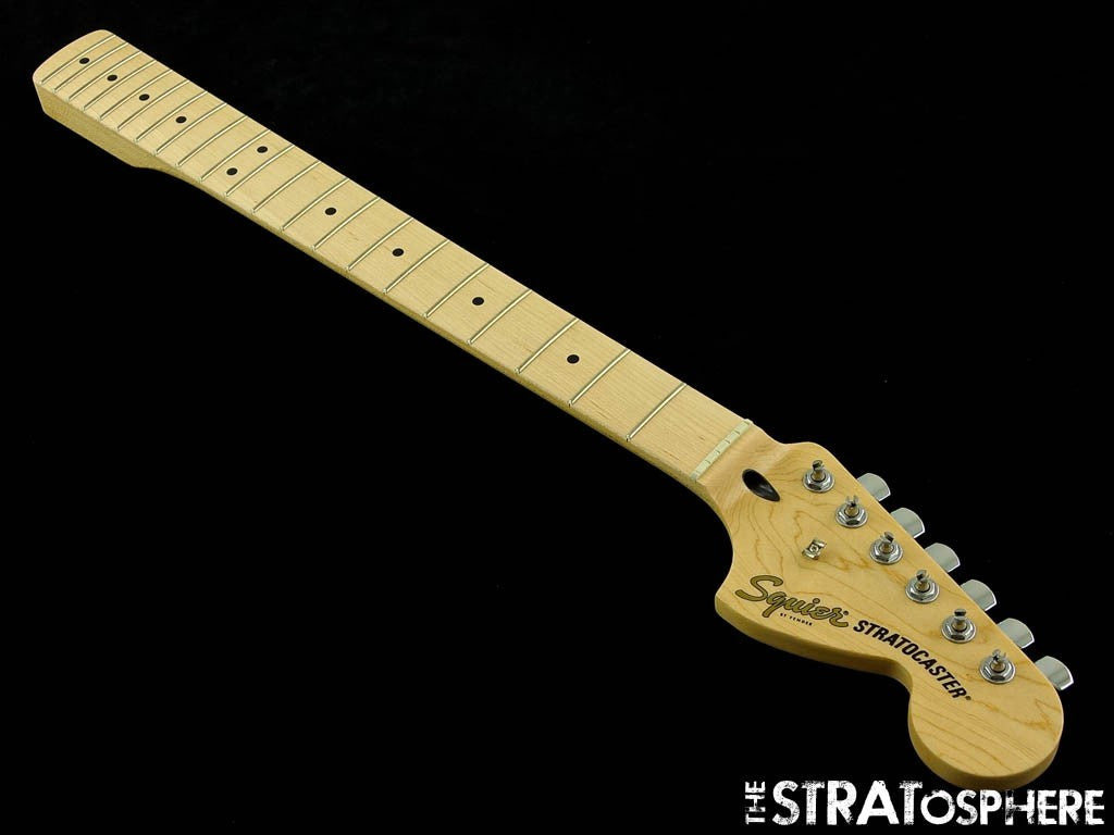 Fender Squier Affinity Strat NECK +TUNERS, Guitar Stratocaster Maple