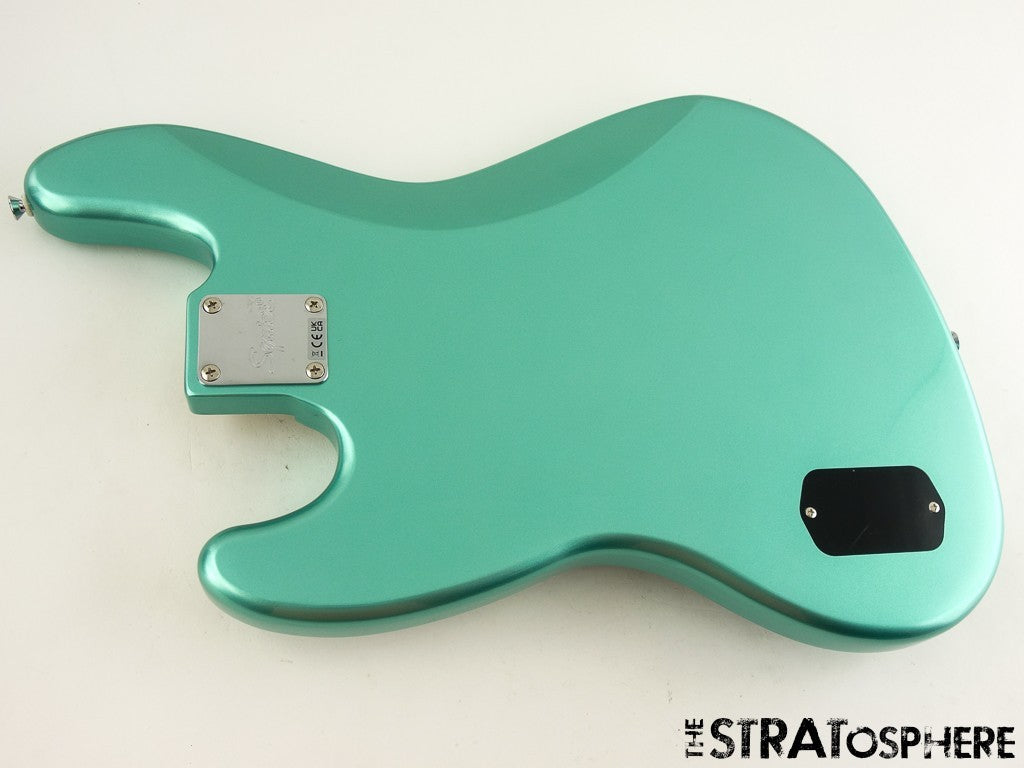 Fender Squier Affinity Active Jazz BASS, LOADED BODY, Preamp, Mystic Surf Green