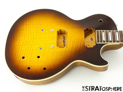 USED Gibson Les Paul Standard 50s Double Trouble BODY & NECK Tobacco Burst Gloss