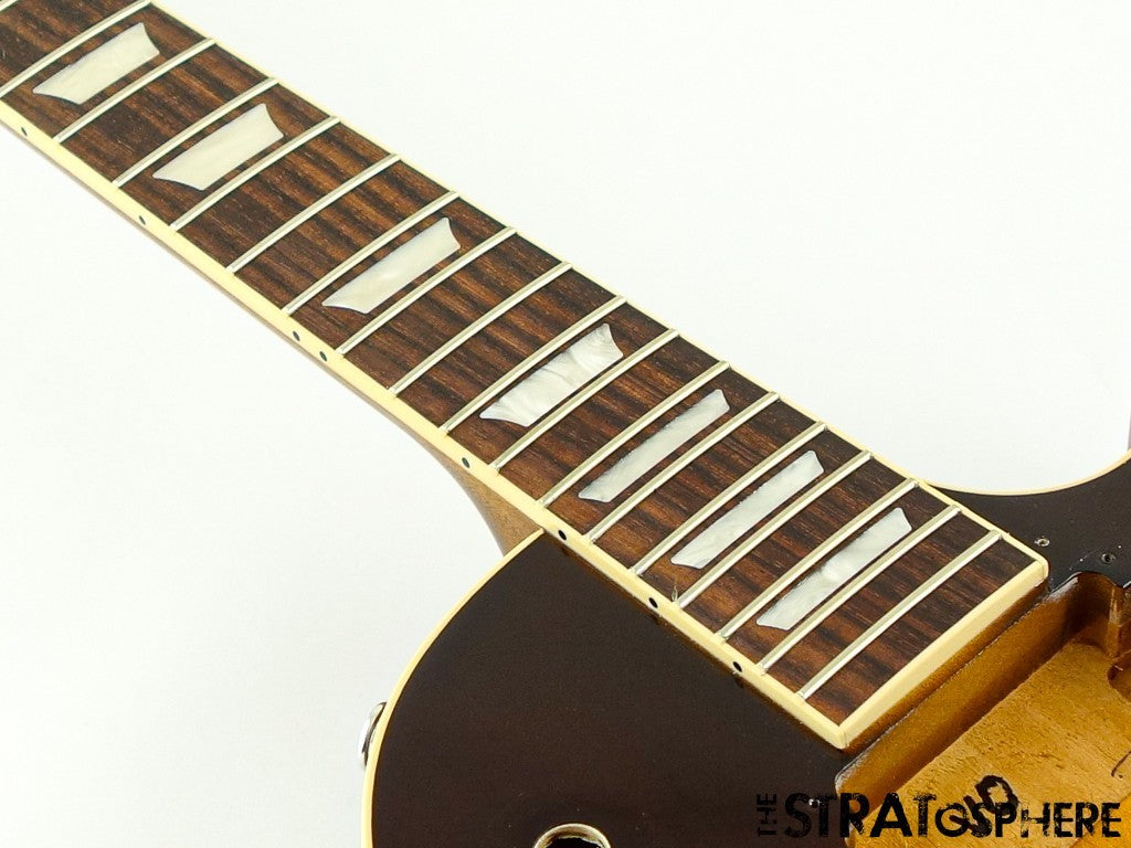 USED Gibson Les Paul Standard 50s Double Trouble BODY & NECK Tobacco Burst Gloss