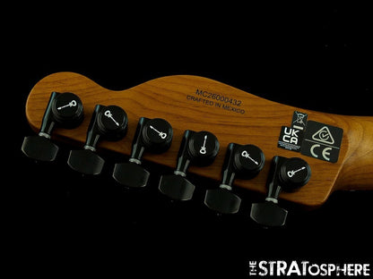 Charvel Pro Mod So-Cal 2 SC2 24 NECK & LOCKING TUNERS Caramelized Maple Reverse