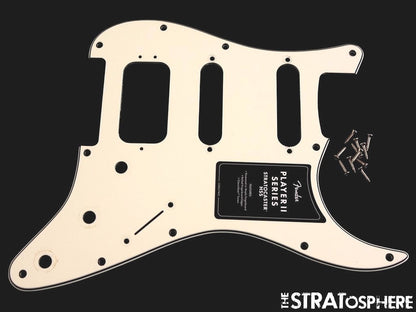 Fender Player II Series Stratocaster Strat, Parch Upgrade, HSS PICKGUARD