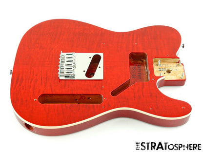 Fender Squier Affinity Tele FMT SH BODY &HARDWARE Okoume Crimson Red Transparent