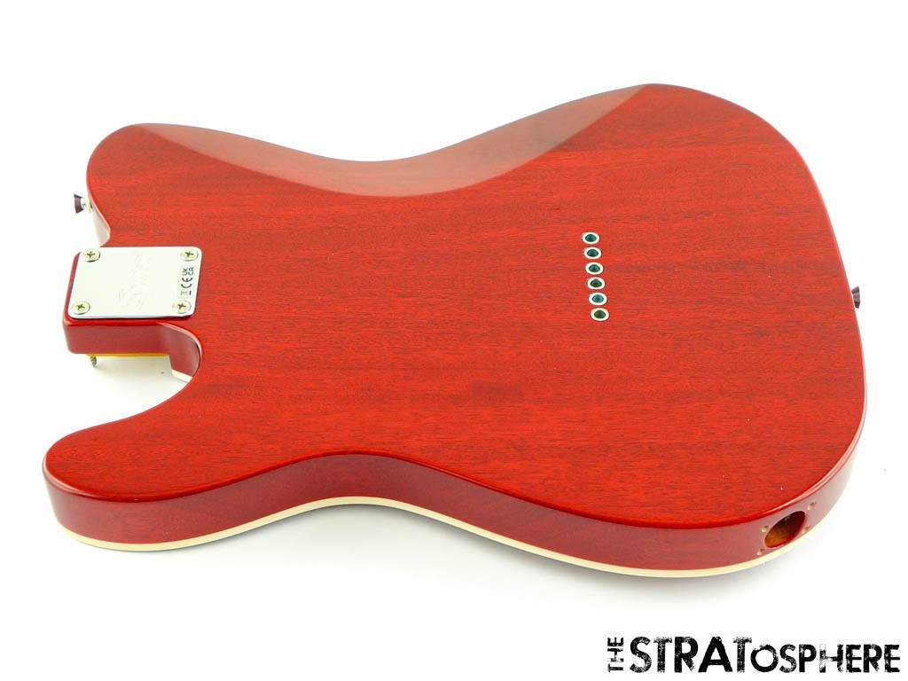 Fender Squier Affinity Tele FMT SH BODY &HARDWARE Okoume Crimson Red Transparent