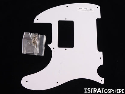 Fender Squier Affinity Series Tele FMT SH White PICKGUARD, Telecaster.