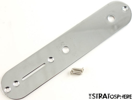 Fender Squier Affinity Series Tele FMT SH CONTROL PLATE, Chrome.