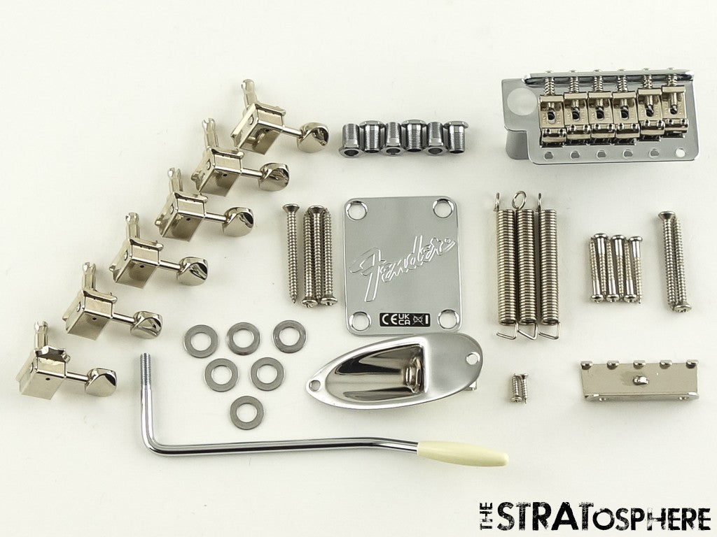 Fender American Professional Classic Strat HARDWARE SET, Tremolo Tuners.