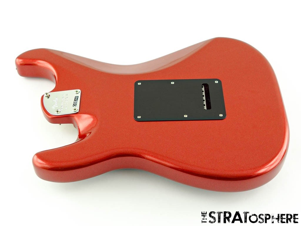 Fender American Ultra II Stratocaster HSS LOADED BODY Alder Strat Sinister Red