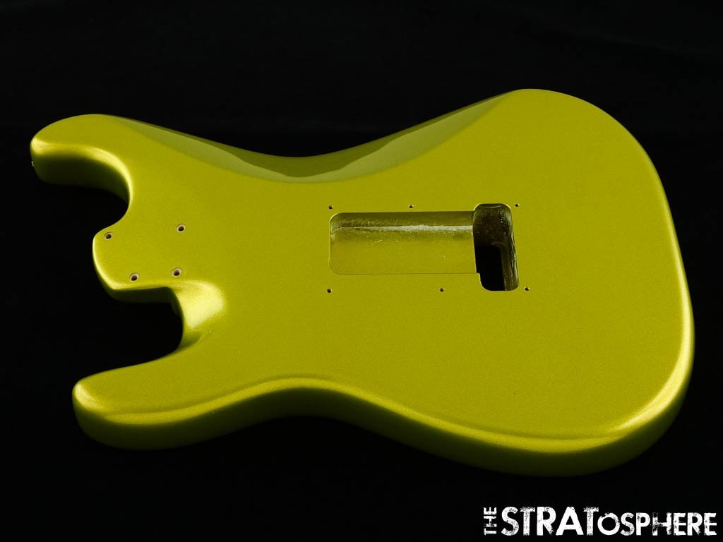 Fender American Ultra II Stratocaster Strat BODY, USA Guitar Part Solar Flare