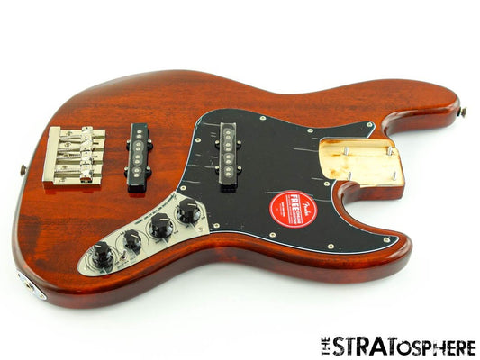 Fender Squier Classic Vibe Active 70s Jazz Bass, LOADED BODY OCT Mocha