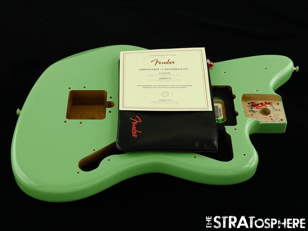 Fender Player II Jazzmaster BODY, Modern Guitar Parts Alder Birch Green