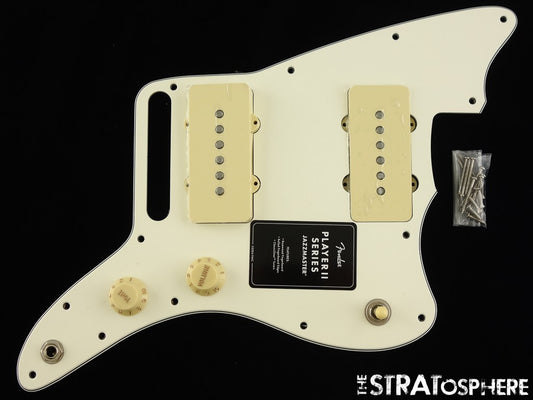 Fender Player II Jazzmaster, LOADED PICKGUARD Guitar, Alnico, Parchment