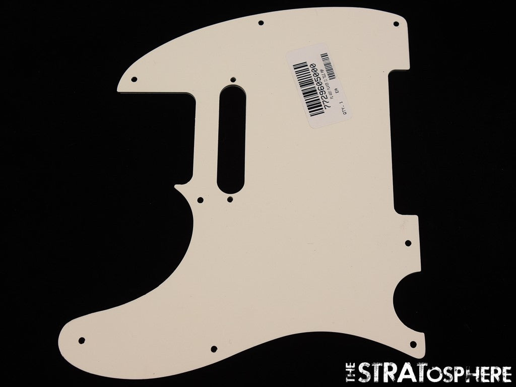 Fender Player II Series Telecaster Tele, PICKGUARD Telecaster 3 Ply Parchment