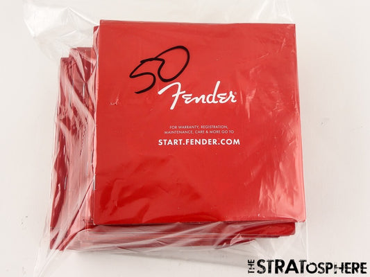 Lot of 50 Fender Manuals Various Manual Sets for Strat Tele & Bass Accessories