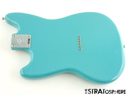 Fender Player II Mustang Series BODY & HARDWARE, Parts Offset Aquatone Blue!