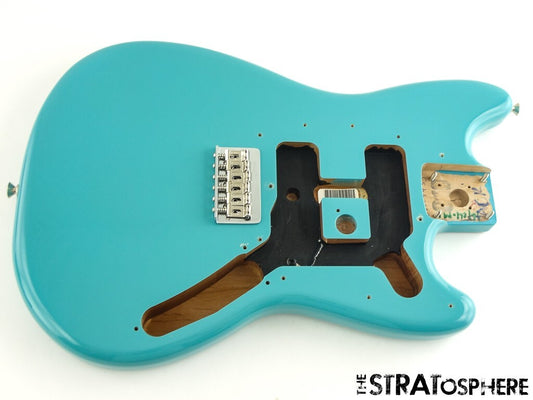 Fender Player II Mustang Series BODY & HARDWARE, Parts Offset Aquatone Blue!