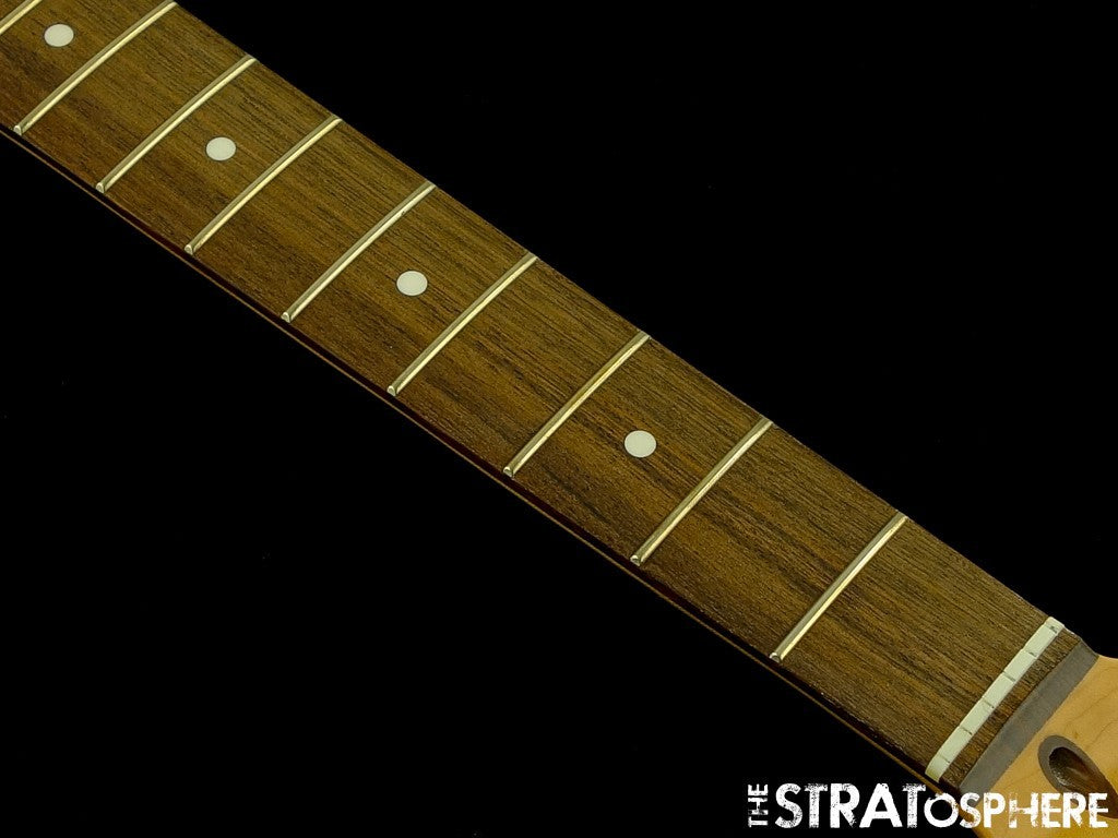 Fender Standard Stratocaster Strat NECK + TUNERS, Modern ''C'' Indian Laurel